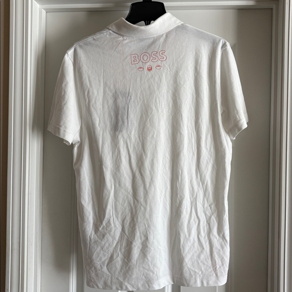 BOSS X NFL Chicago Bears COTTON SHIRT WITH COLLABORATIVE BRANDING Large NWT - Picture 11 of 12